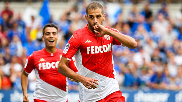 Islam Slimani, Fransa Ligi'ne damgasını vurmaya devam ediyor