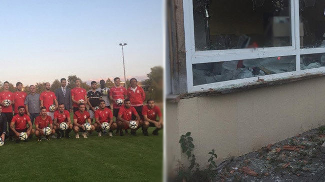 Almanya'da Türk kulübüne çirkin saldırı!