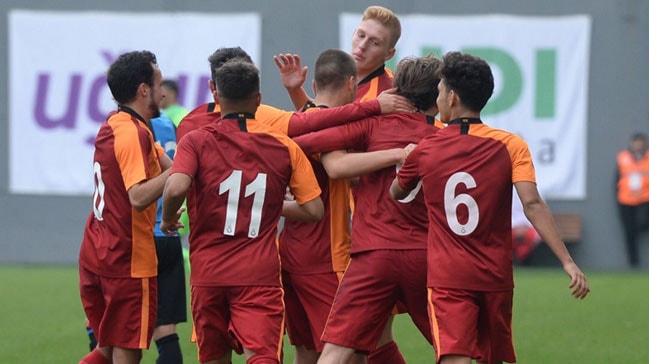 Galatasaray U19 takımı, UEFA Gençlik Ligi'nde Club Brugge'ü devirdi