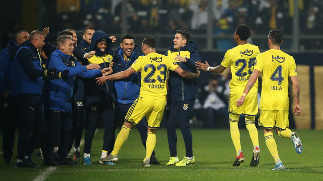 Fenerbahçe'nin deplasman keyfi