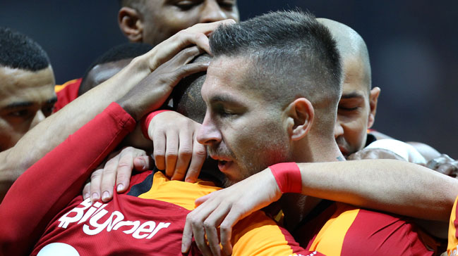 Galatasaray'ın zirve yürüyüşü