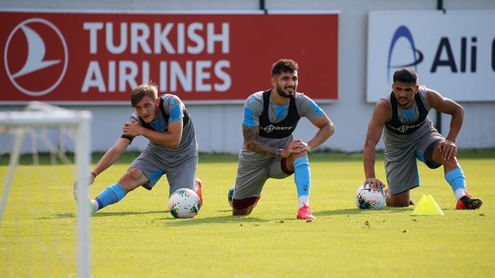 Trabzonspor'da Galatasaray maçı hazırlıkları sürüyor